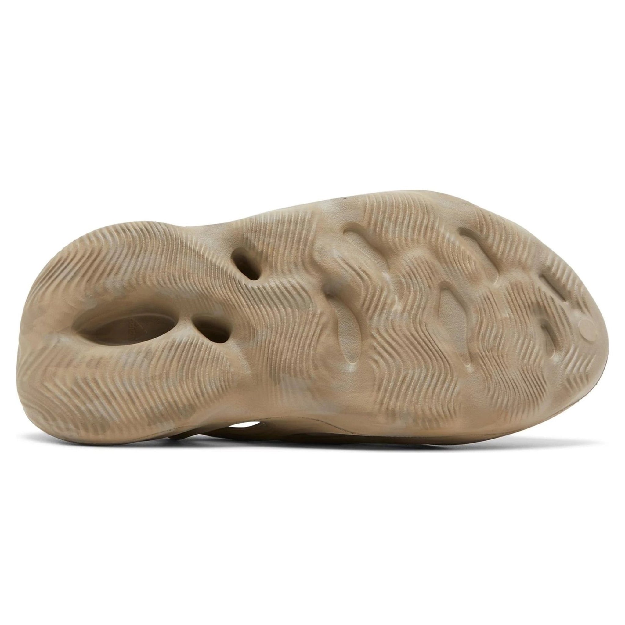 Sole view of Adidas Yeezy Foam RNNR Stone Sage GX4472